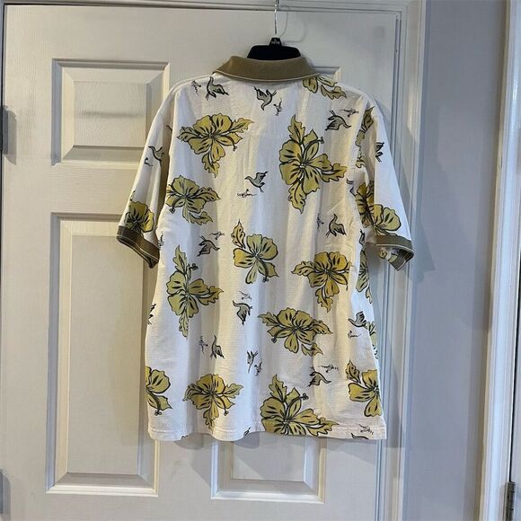 The Skins Game Men's Floral Polo Shirt Multicolor Size L Casual - Picture 4 of 4